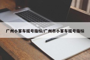 广州小客车摇号指标/广州市小客车摇号指标