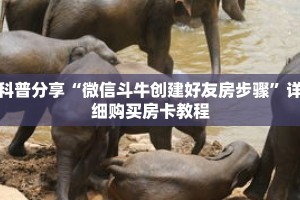 科普分享“微信斗牛创建好友房步骤”详细购买房卡教程