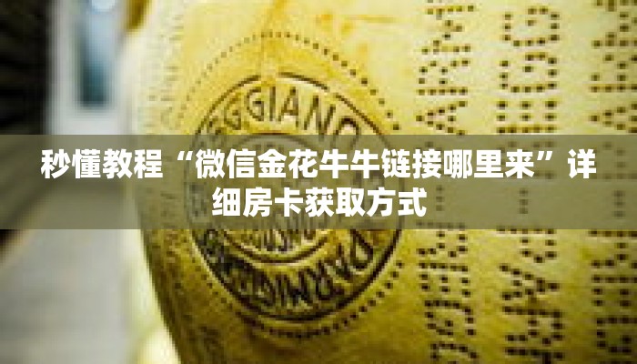 秒懂教程“微信金花牛牛链接哪里来”详细房卡获取方式 秒懂教程“微信金花牛牛链接哪里来”详细房卡获取方式