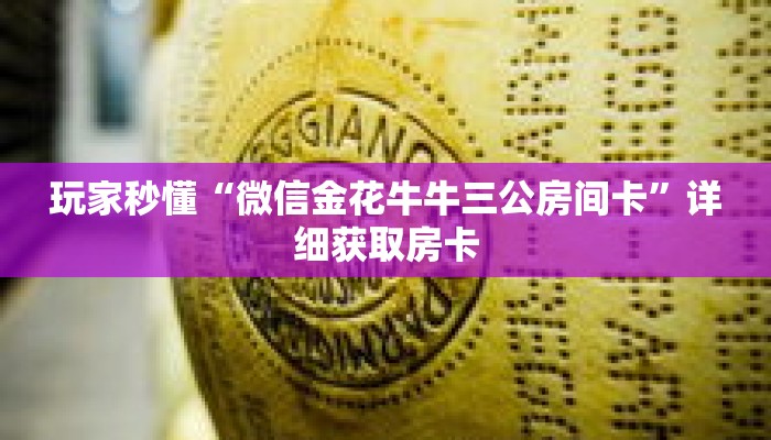 玩家秒懂“微信金花牛牛三公房间卡”详细获取房卡