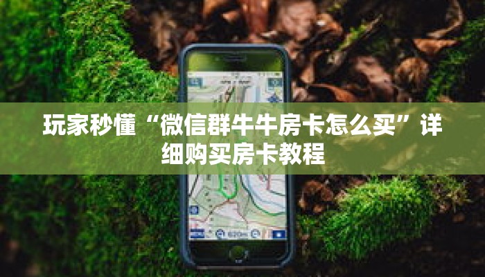 玩家秒懂“微信群牛牛房卡怎么买”详细购买房卡教程