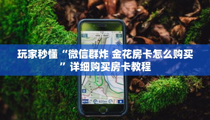 玩家秒懂“微信群炸 金花房卡怎么购买”详细购买房卡教程